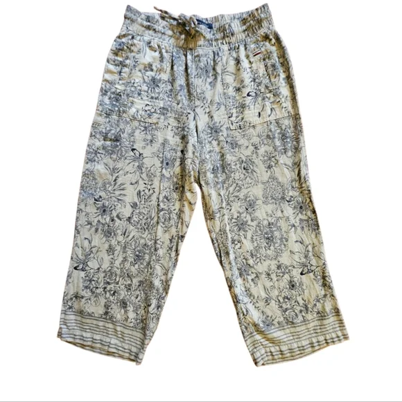 Floral Print Women's Pants-Size Large - Picture 3 of 17